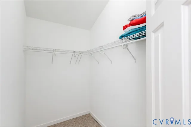 a room with storage and utility