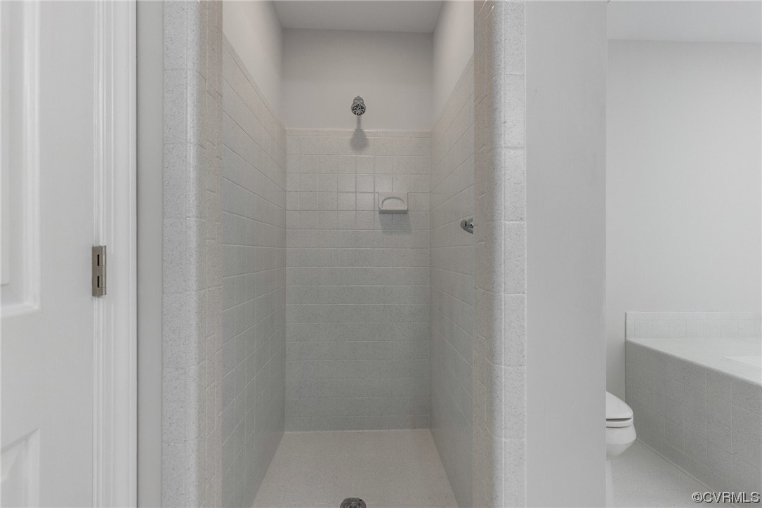 507 Rivers Bend Circle Chester, VA 23836 - Photo 36 of 41 a bathroom with a shower and toilet