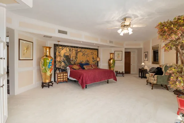 a bathroom with a sink a vanity and a mirror