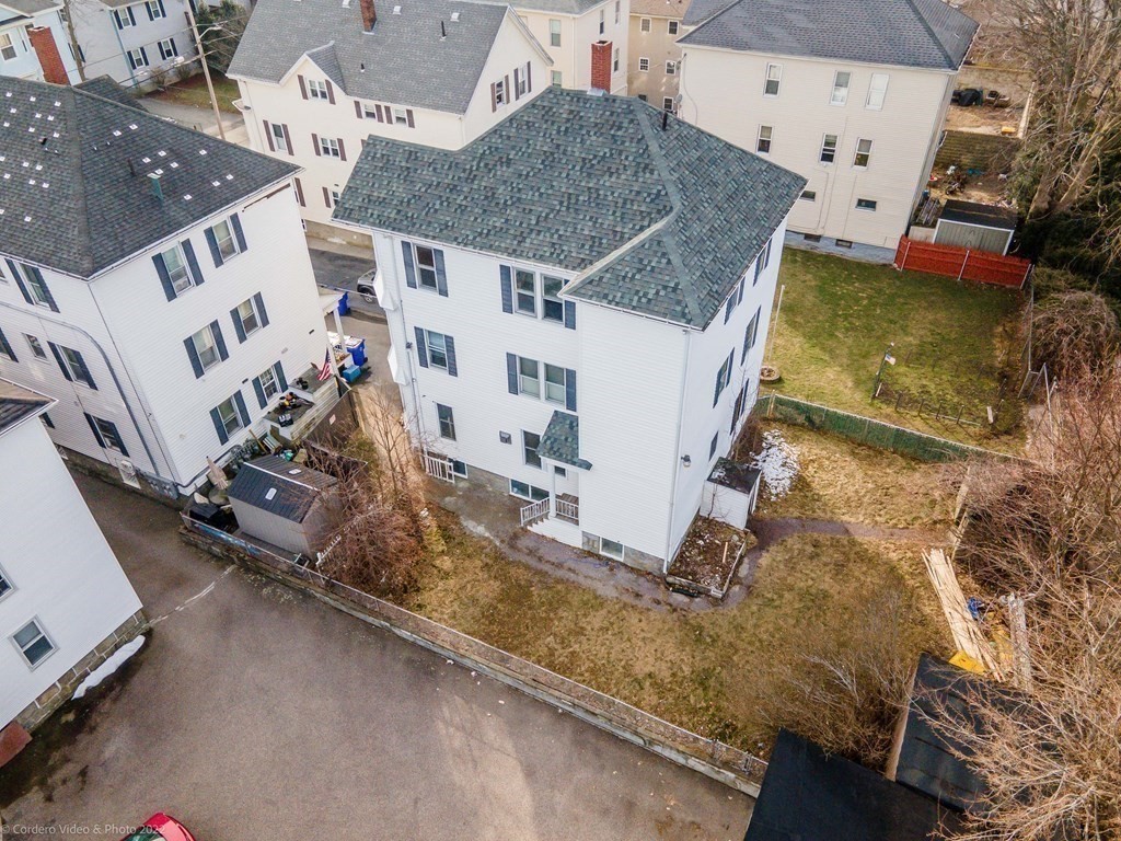 170 Buffinton Street Fall River, MA 02721 - Photo 36 of 38 an aerial view of a house with a yard