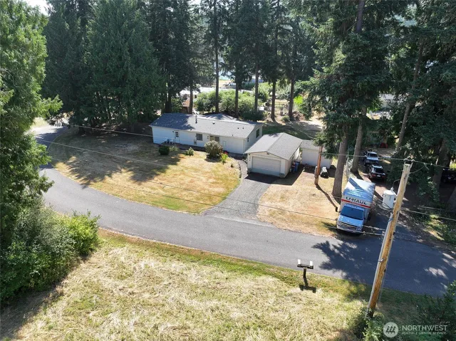 a view of swimming pool with patio