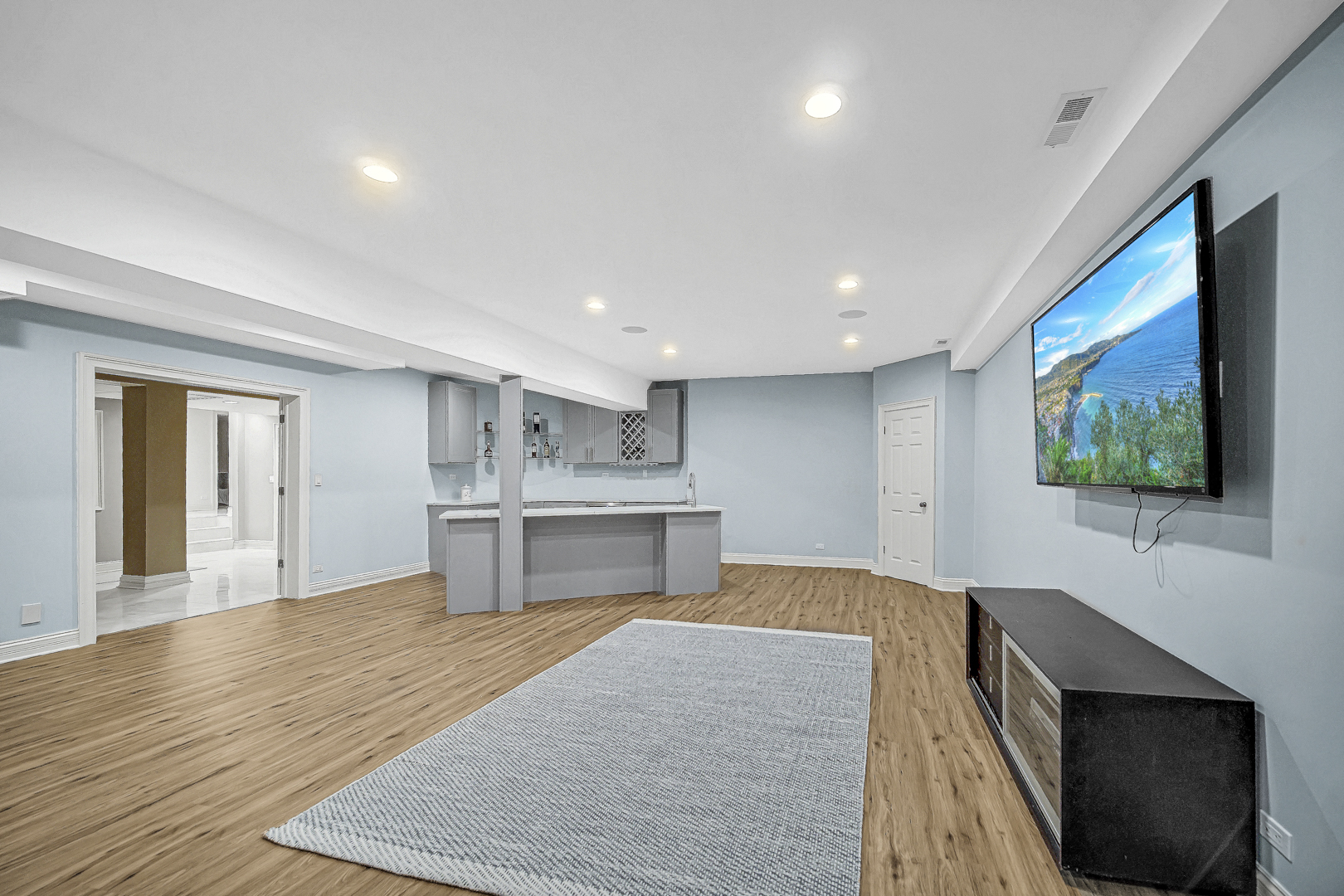 2800 Orange Brace Road Riverwoods, IL 60015 - Photo 28 of 41 a view of a kitchen with a sink and cabinets