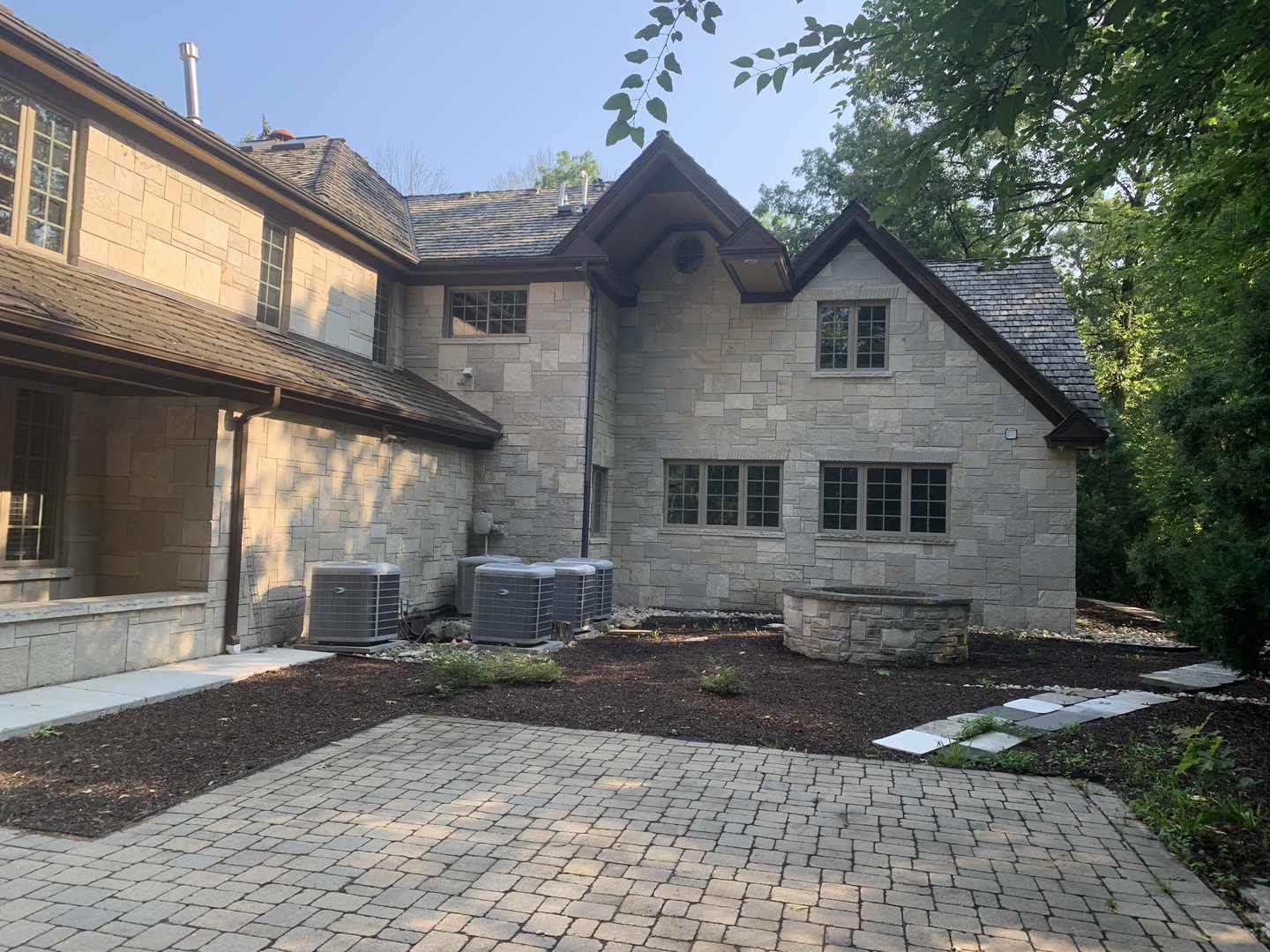 2800 Orange Brace Road Riverwoods, IL 60015 - Photo 35 of 41 a view of a house with a yard