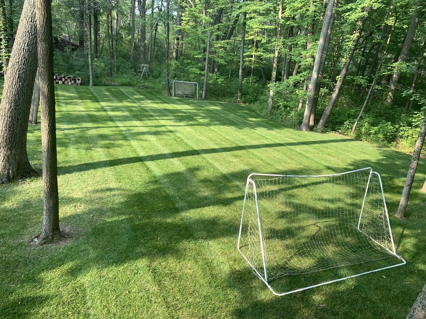 2800 Orange Brace Road Riverwoods, IL 60015 - Photo 37 of 41 a backyard of a house with lots of green space