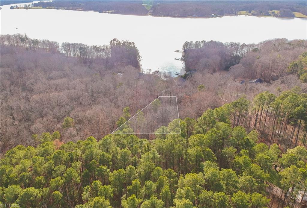 1859 Beckner Road Lexington, NC 27292 - Photo 2 of 5 The body of water is the Yadkin River that feeds High Rock Lake.The outline shows approx. location and not the shape of lot.