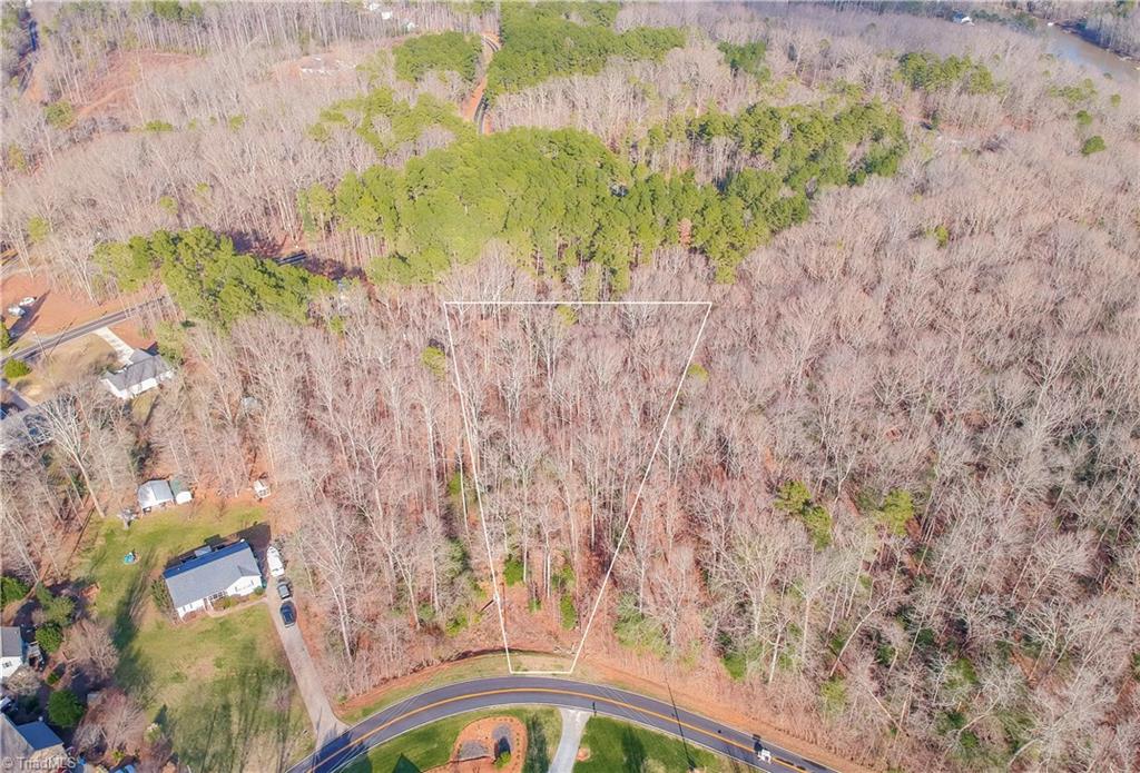 1859 Beckner Road Lexington, NC 27292 - Photo 3 of 5 1859 Beckner is across the road from High Rock Lake waterfront.The outline shows approx. location and not the shape of lot.