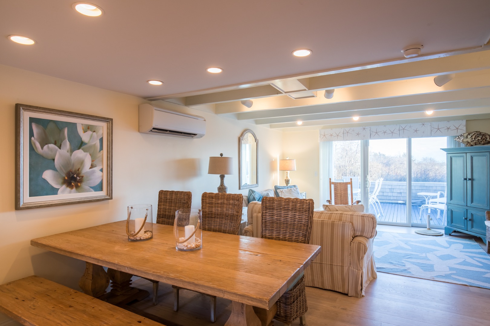 491 Katama Road, Unit D2 Edgartown, MA 02539 - Photo 1 of 13 Open concept living and dining area