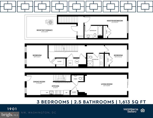 $861,000 | 1901-9 9 1/2 Street Northwest, Washington, DC 20001