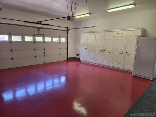 a view of a room with an empty space