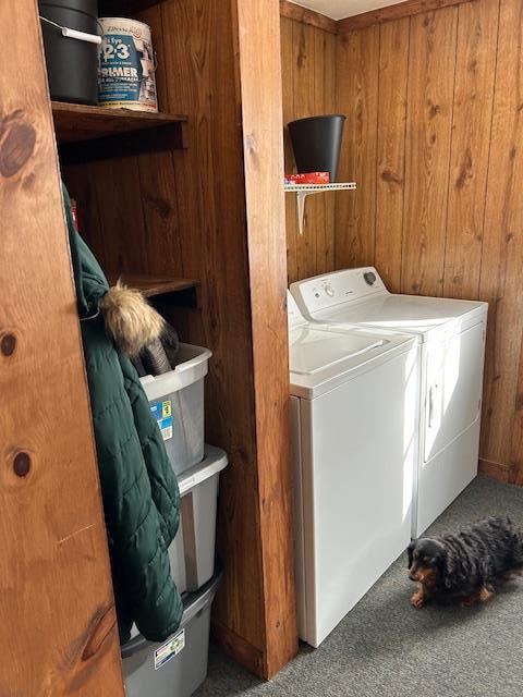 12884 State Rte 27 Grand Valley, PA 16420 - Photo 17 of 20 a utility room with dryer and washer