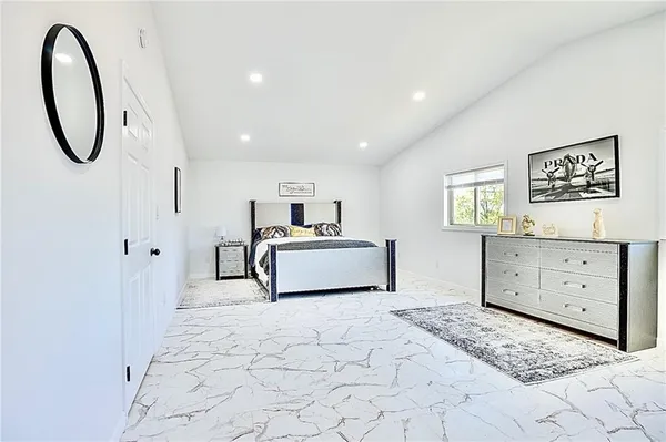 a view of a center island with cabinets
