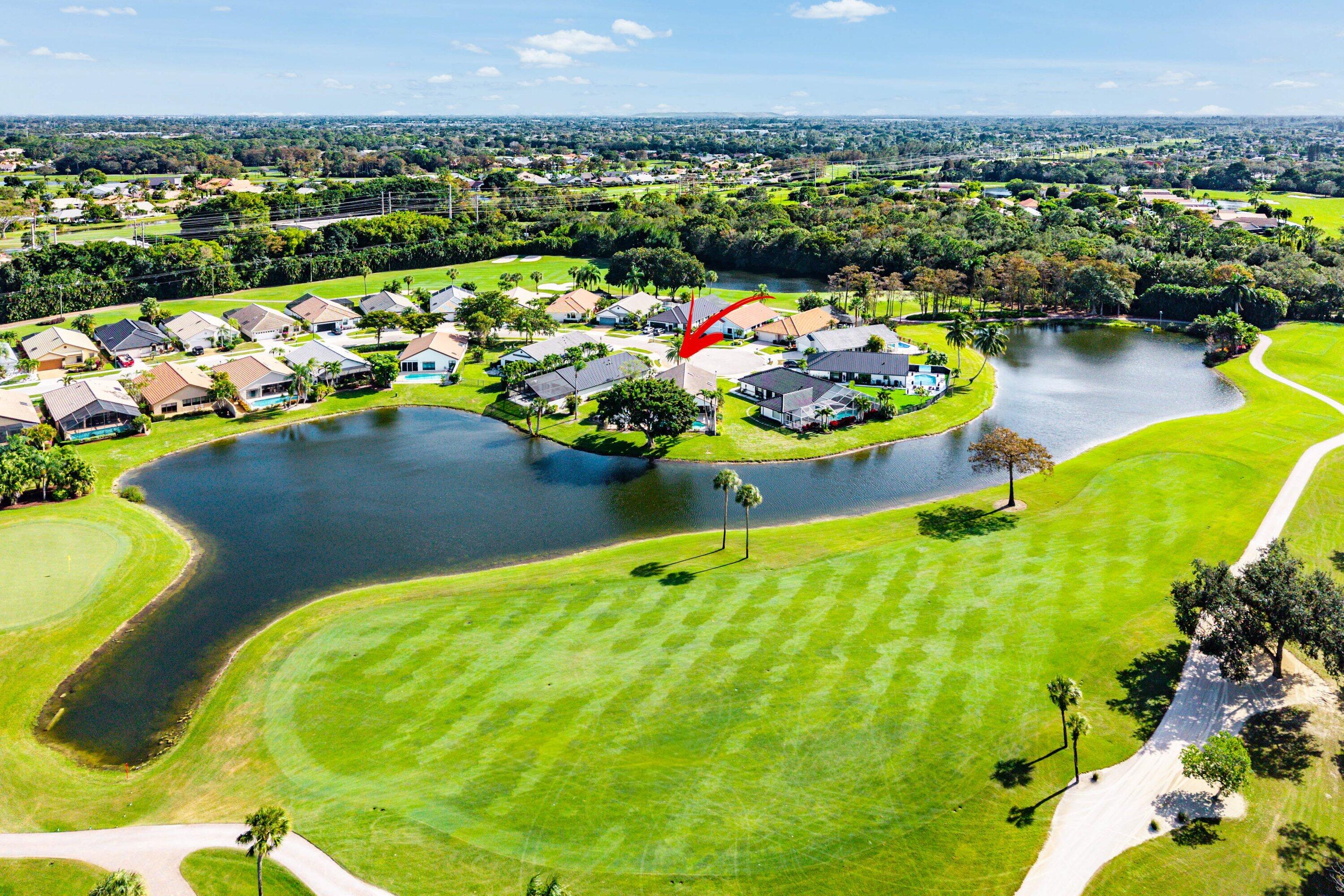 21459 Bridgeview Drive Boca Raton, FL 33428 - Photo 46 of 61 Aerial View