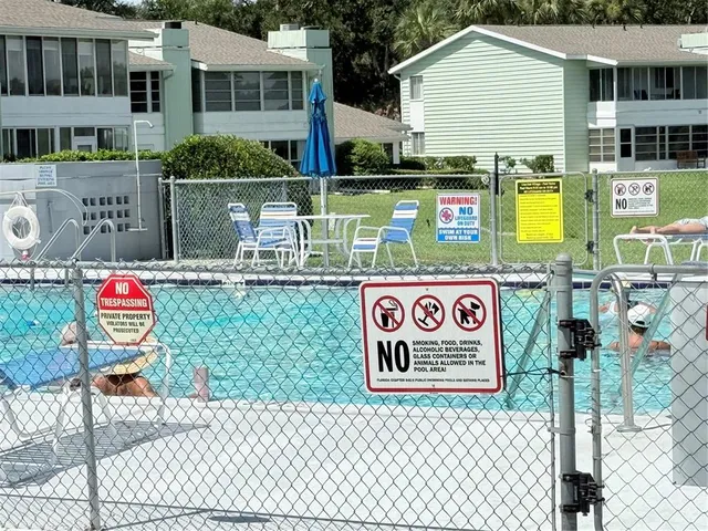 a view of outdoor space with water view