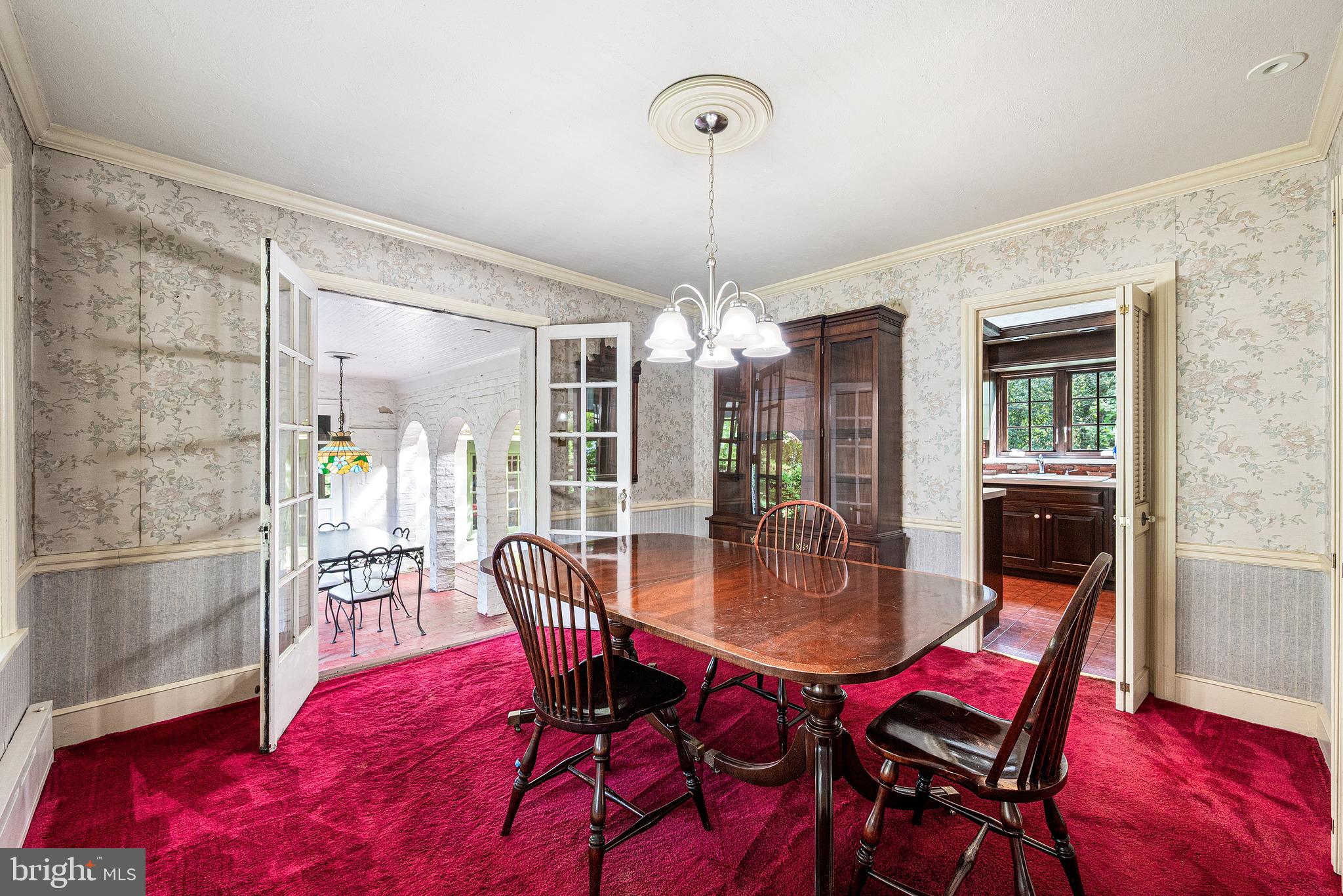 4 Swarthmore Place Swarthmore, PA 19081 - Photo 15 of 67 Double French doors lead to the Outdoor Dining