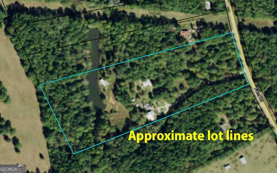 1104 Farm Road Colbert, GA 30628 - Photo 38 of 39 Approximate Lot Lines