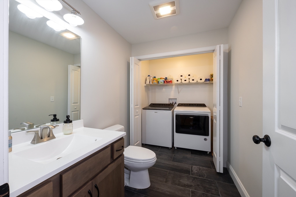 194 A Narrows Road Westminster, MA 01473 - Photo 20 of 31 a bathroom with a sink and a toilet