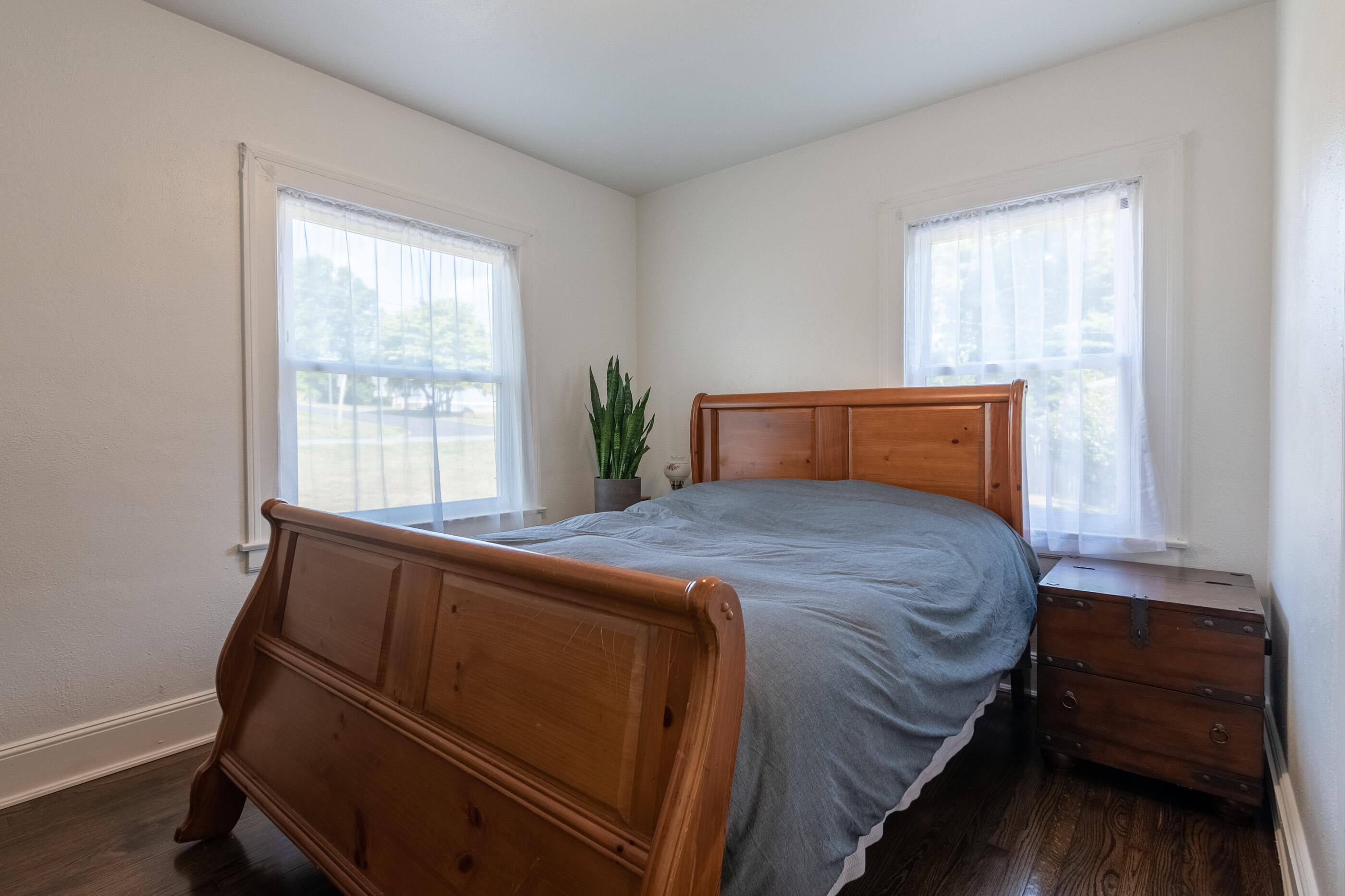 223 Newtown Road Northeast Floyd, VA 24091 - Photo 17 of 44 a bedroom with a bed and a window