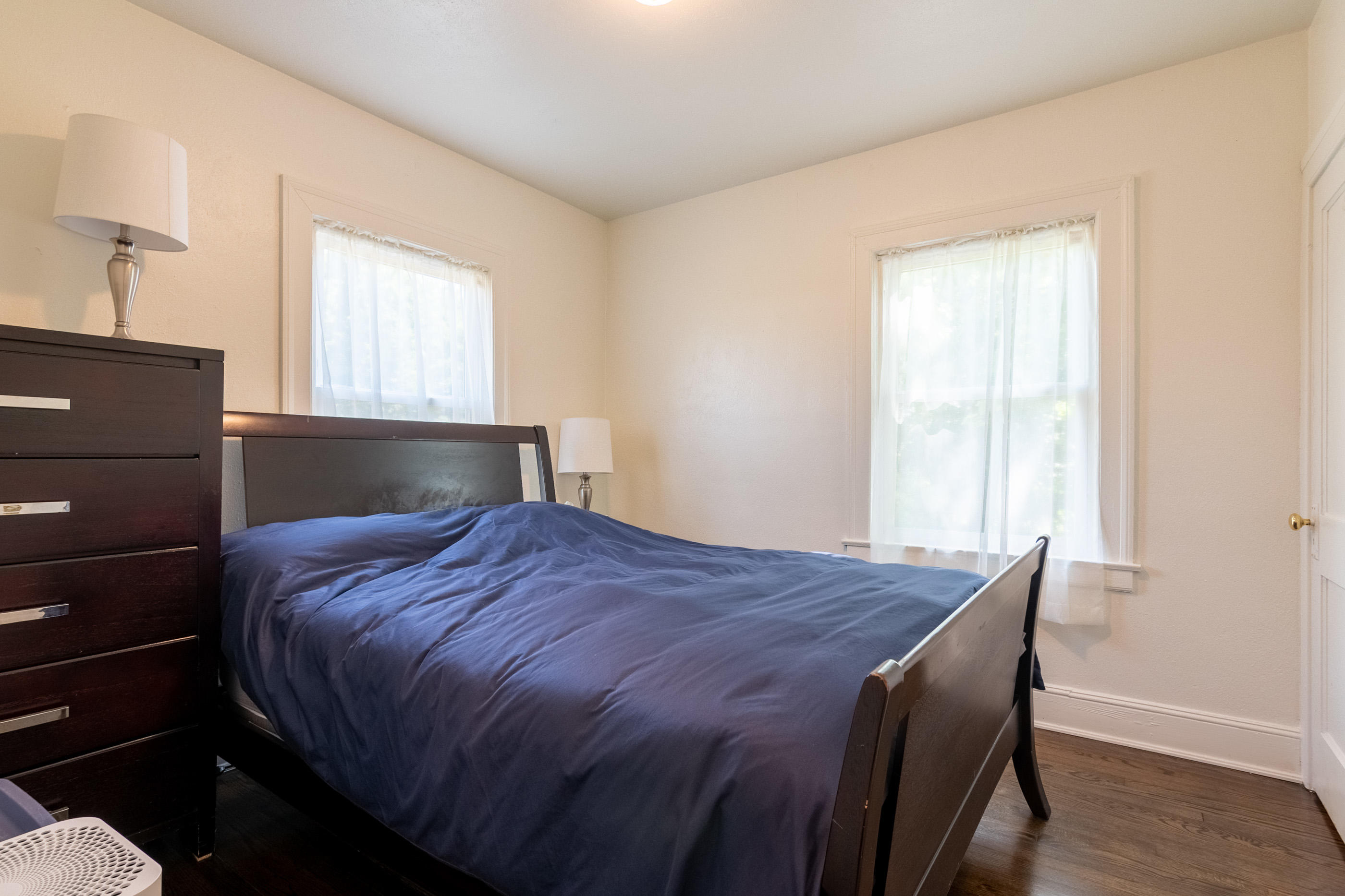 223 Newtown Road Northeast Floyd, VA 24091 - Photo 19 of 44 a bed sitting in a bedroom next to a window