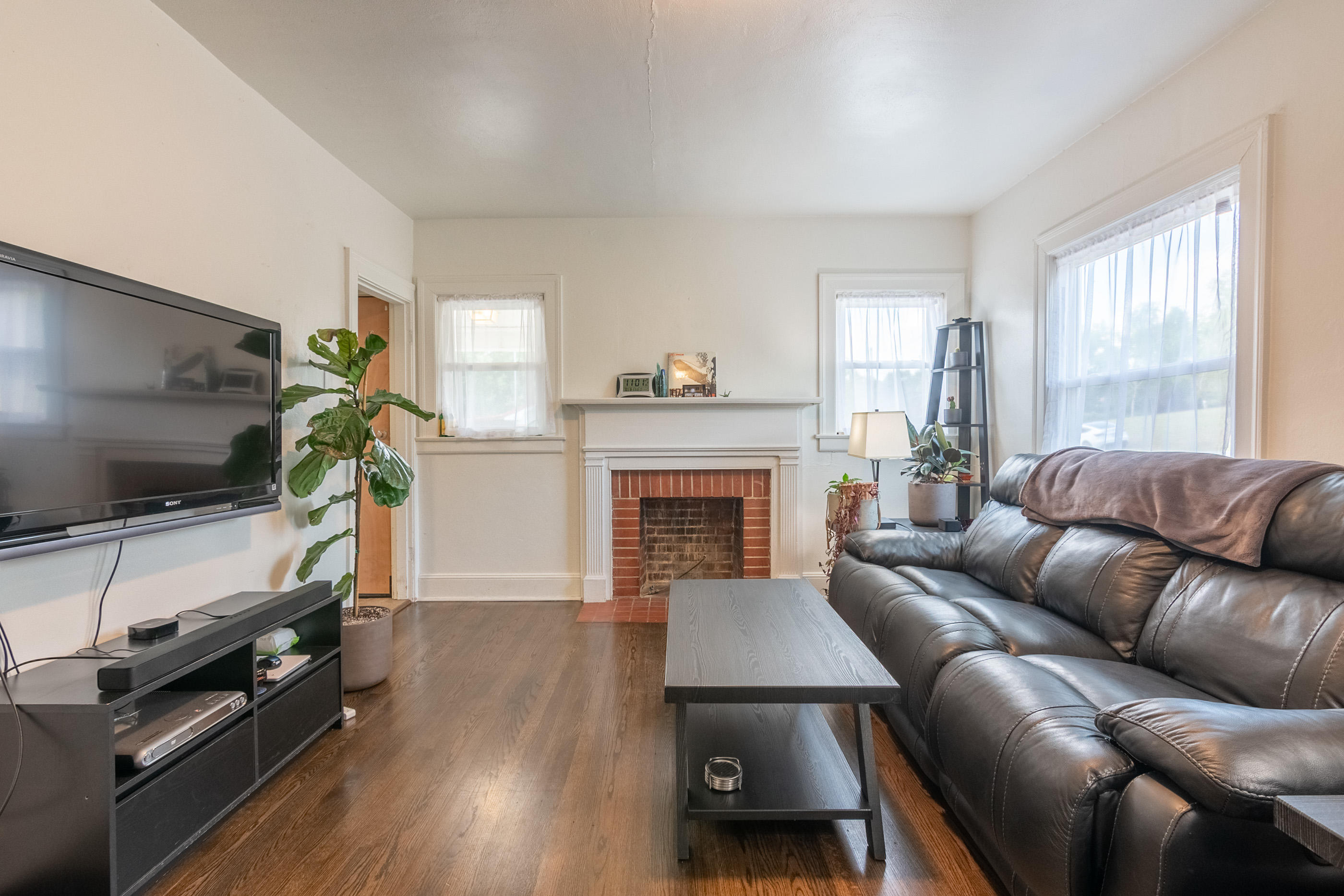223 Newtown Road Northeast Floyd, VA 24091 - Photo 7 of 44 a living room with furniture and a flat screen tv