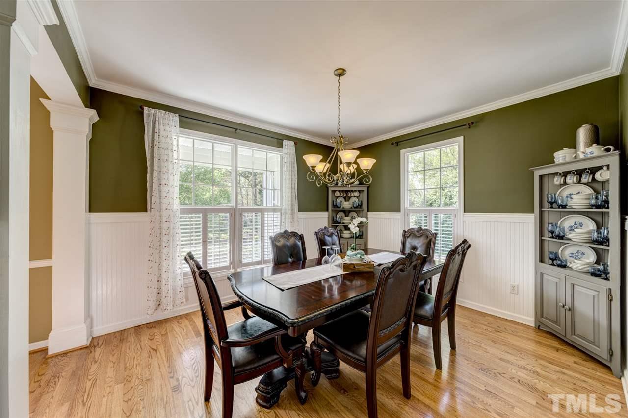 3709 Farmstone Drive Raleigh, NC 27603 - Photo 6 of 30 Formal Dining Room- Great for gatherings or holiday suppers!