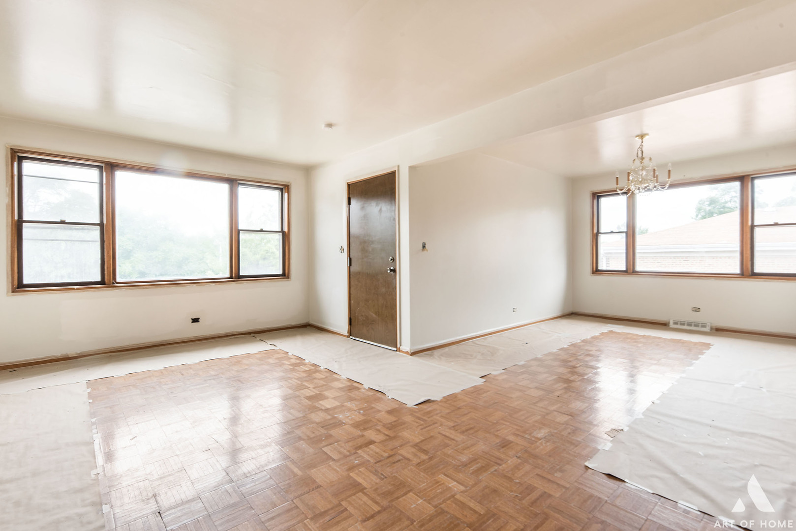 851 Addison Road Addison, IL 60101 - Photo 7 of 25 a view of an empty room with a window