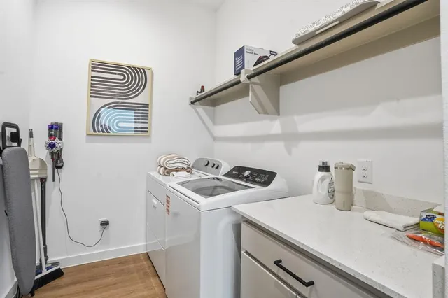 a view of walk in closet