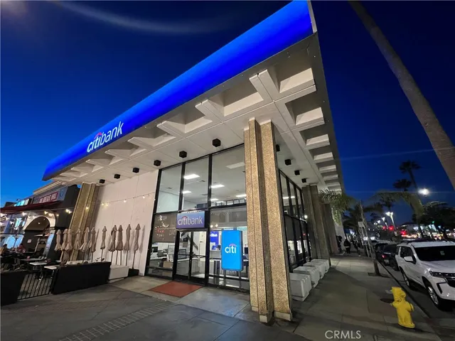 a view of a building with a street