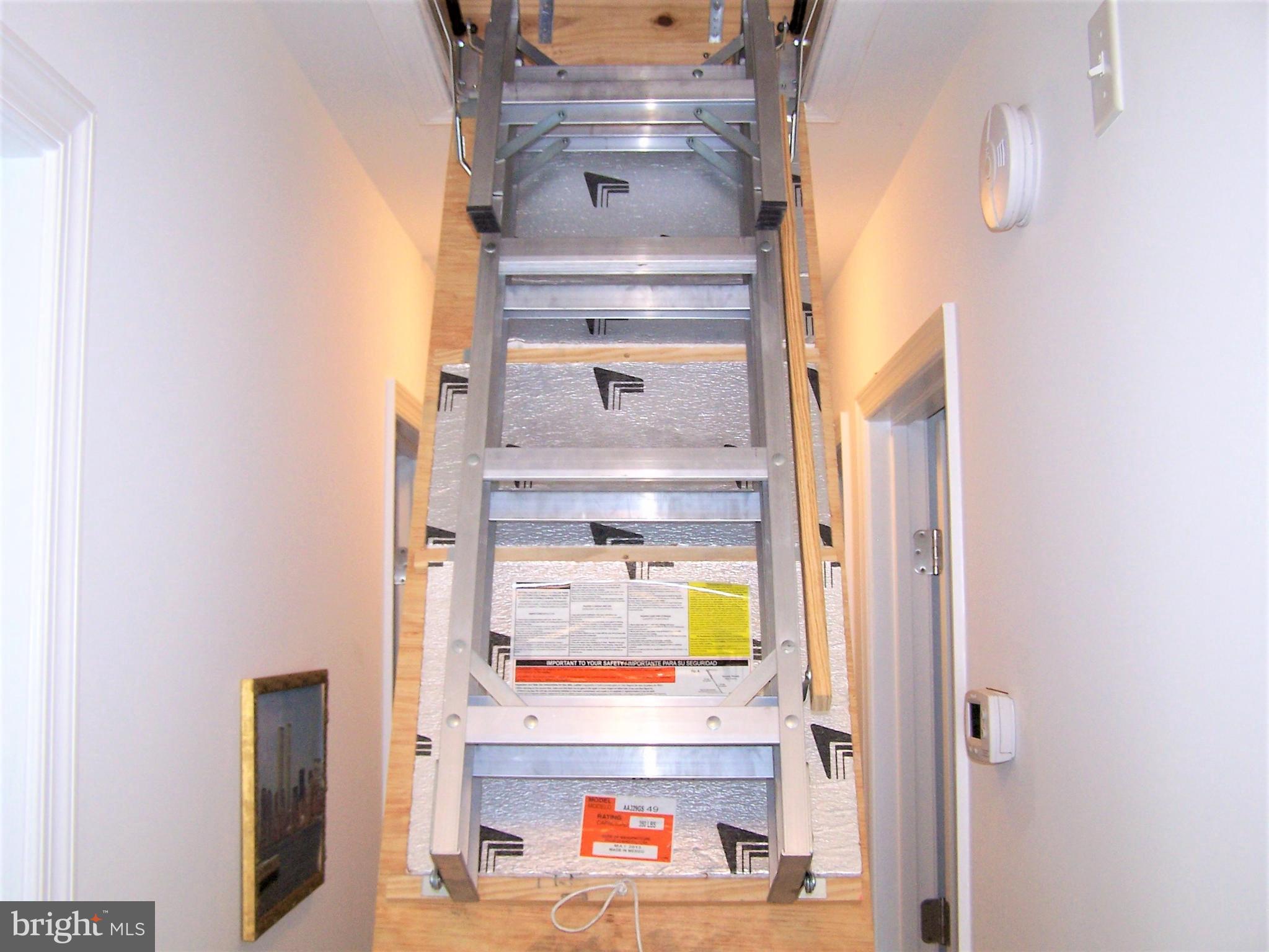 193 Clamshell Road Ocean City, MD 21842 - Photo 43 of 54 Aluminum Pull Down Attic Stairs