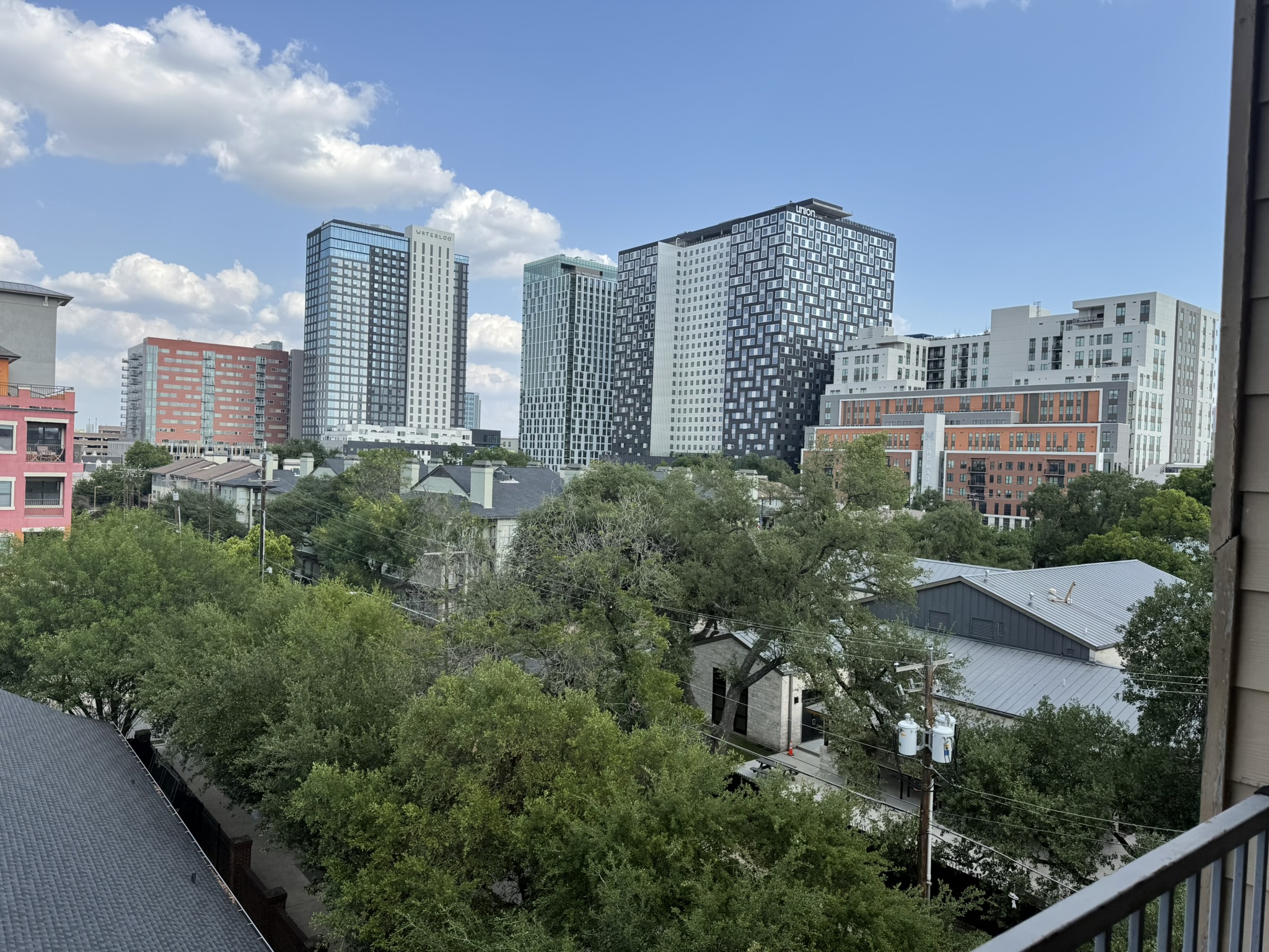 910 West 25th Street, Unit 508 Austin, TX 78705 - Photo 9 of 14 a view of a city with tall buildings