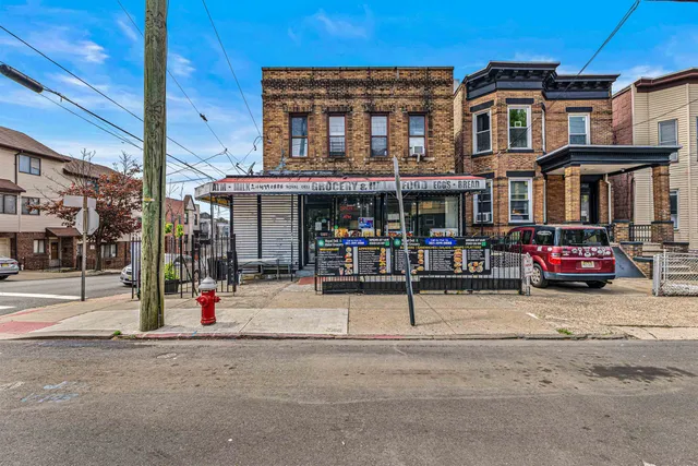 a view of a building with street