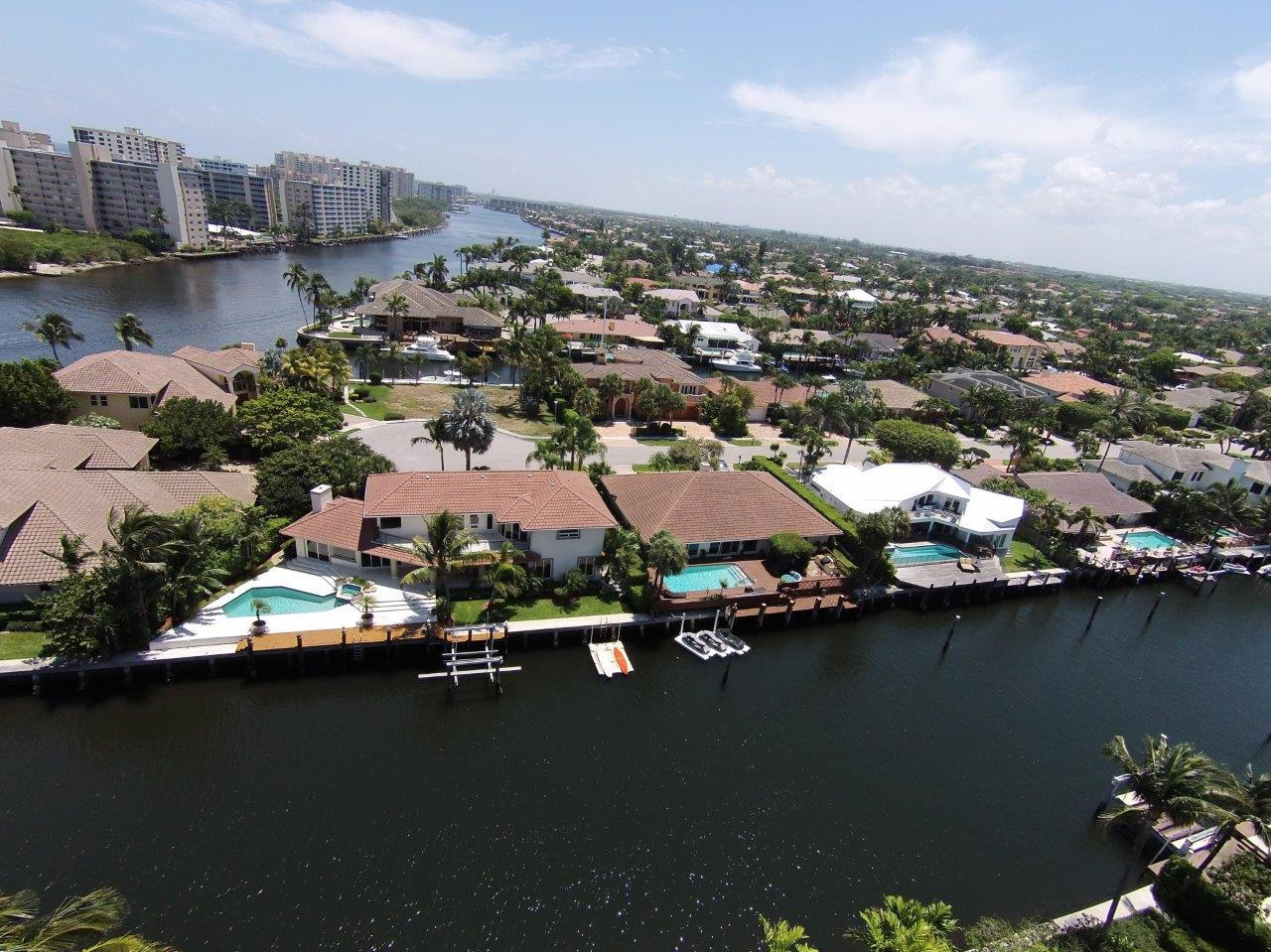 891 Northeast 78th Street Boca Raton, FL 33487 - Photo 2 of 35 Aerial view of house