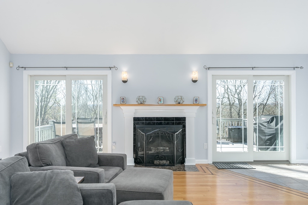 28 Haven Hill Road Rutland, MA 01543 - Photo 8 of 34 a living room with furniture and a fireplace