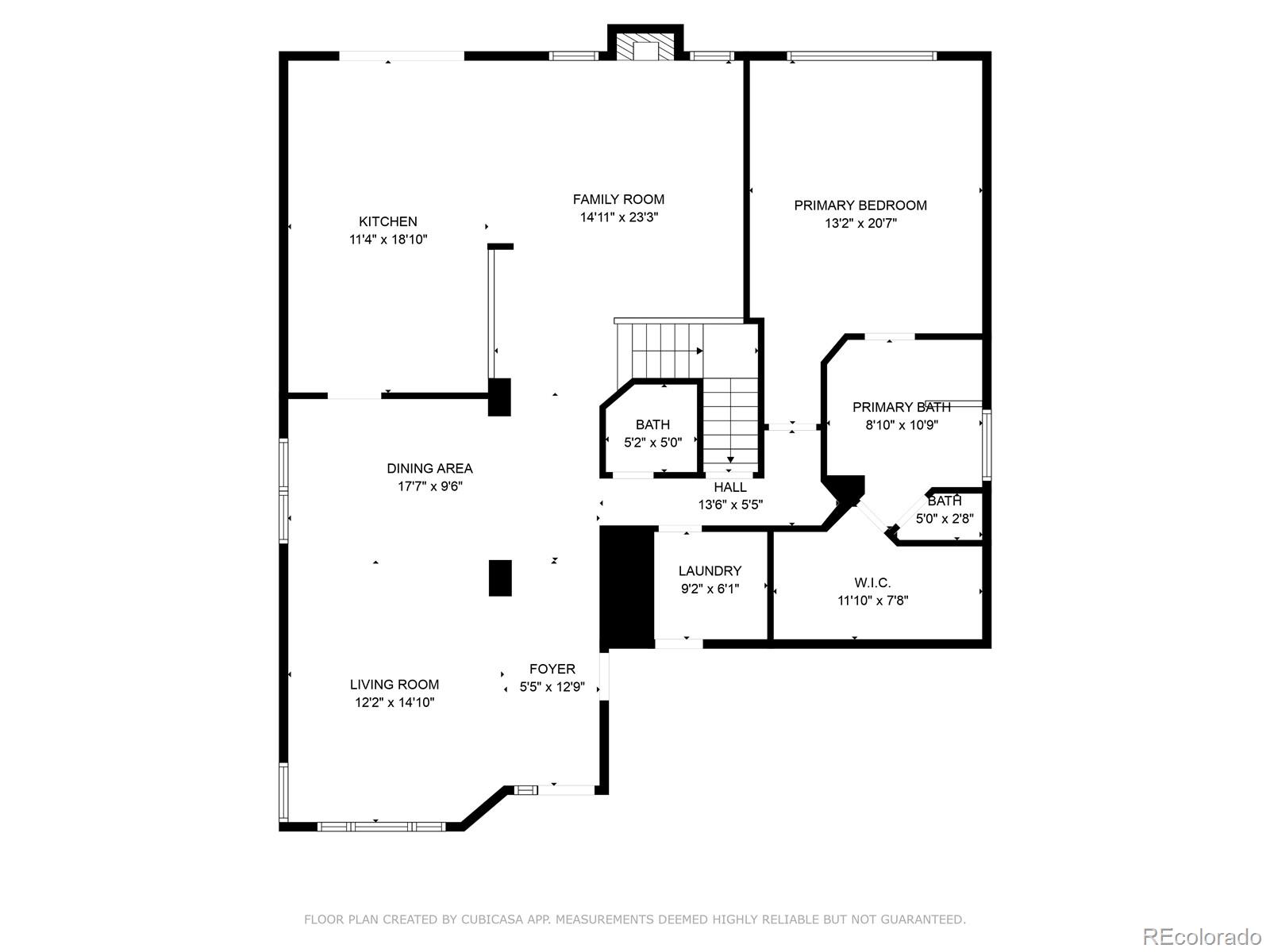 9836 Buckingham Court Highlands Ranch, CO 80130 - Photo 40 of 42 a picture of a floor plan