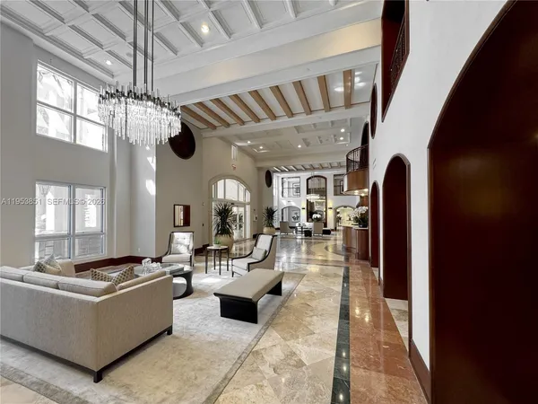 a living room with lots of gym equipment