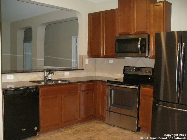 a view of front door