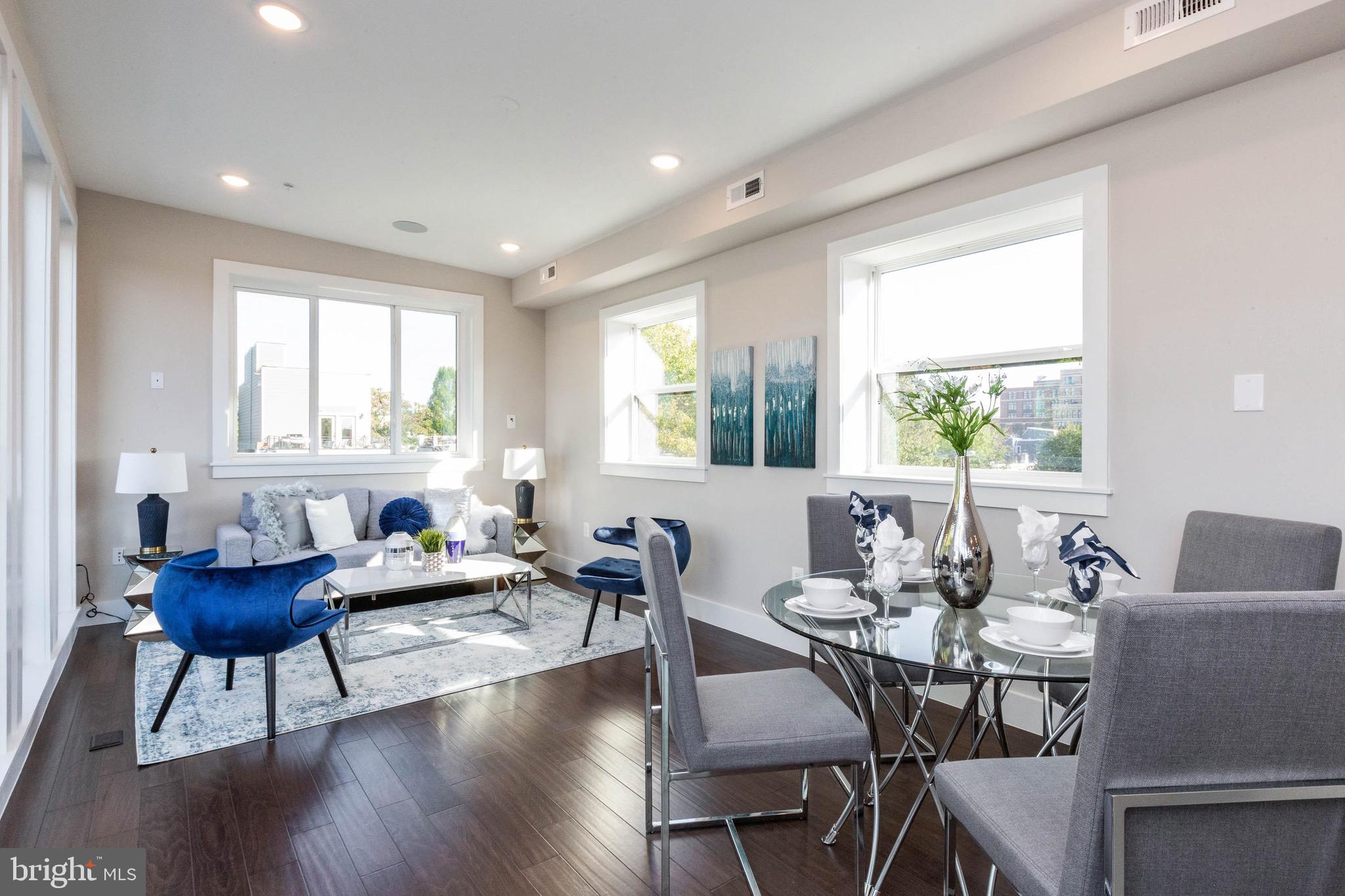 910 9th Street Northeast, Unit 1 Washington, DC 20002 - Photo 45 of 49 #2 living room and dining room combo