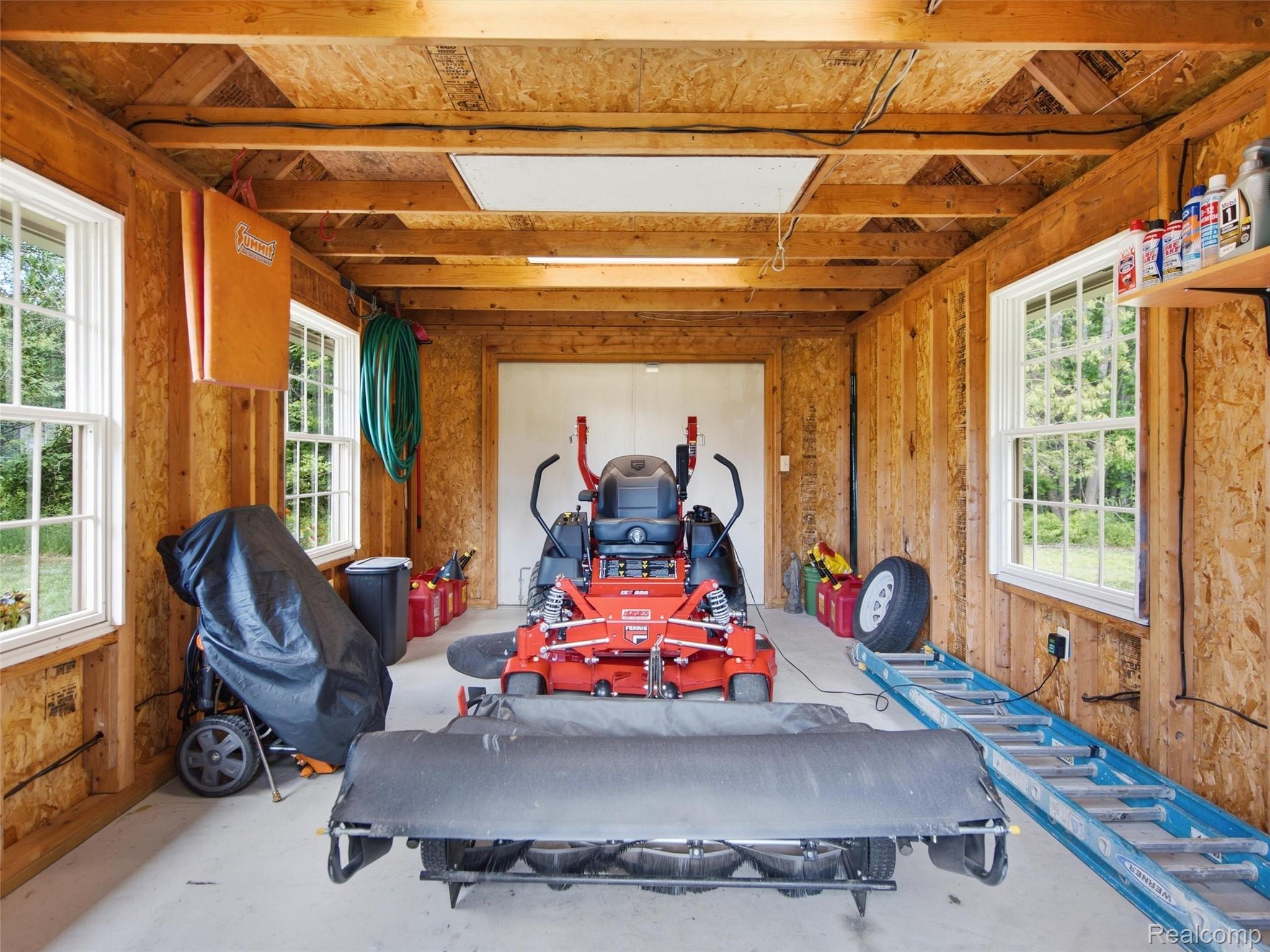 5449 Lum Road Attica, MI 48412 - Photo 79 of 82 Inside Shed