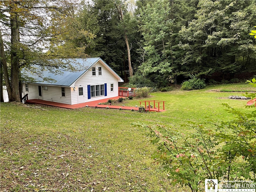 2412 Shadyside Road Mina, NY 14736 - Photo 1 of 1 Lakefront home from deck of small cottage
