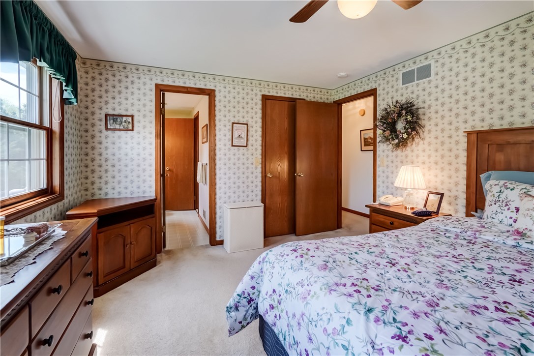 39 Highview Circle Sweden, NY 14420 - Photo 29 of 43 primary bedroom looking towards the bathroom and w