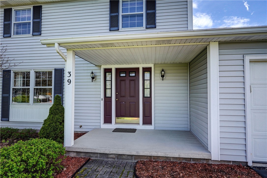39 Highview Circle Sweden, NY 14420 - Photo 5 of 43 The covered pouch protects guests in inclement wea