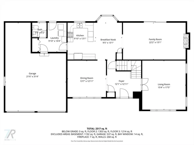 a picture of a floor plan