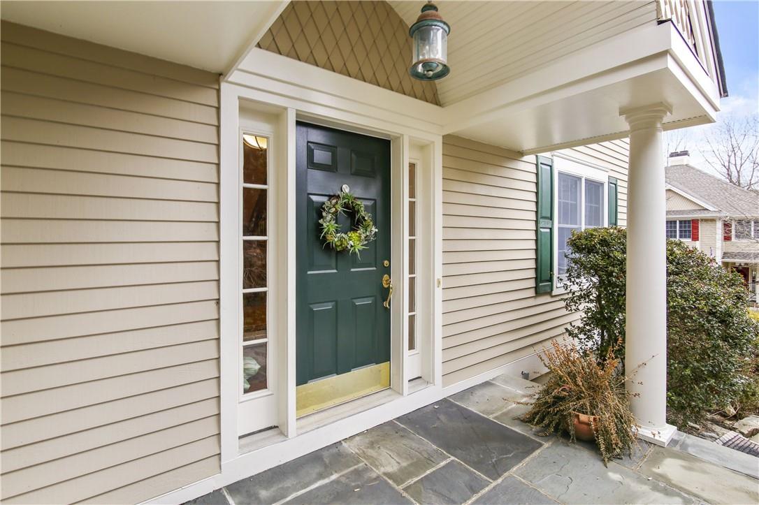 a view of entryway of house