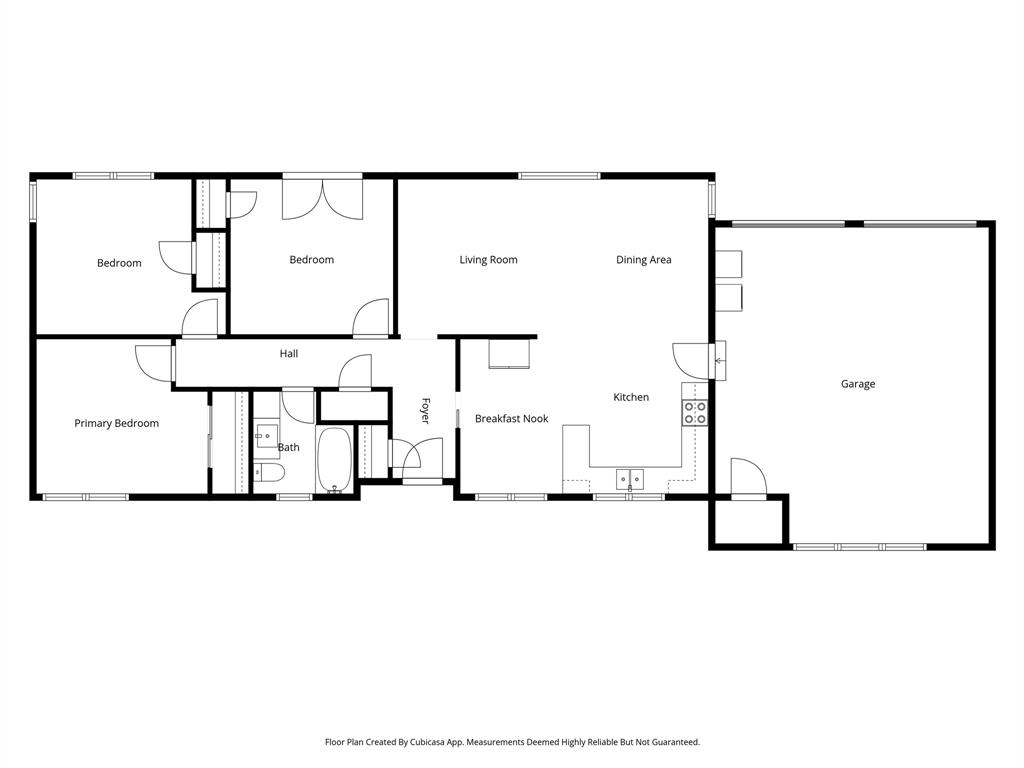 809 Euclid Street Cleburne, TX 76033 - Photo 26 of 26 a picture of a floor plan