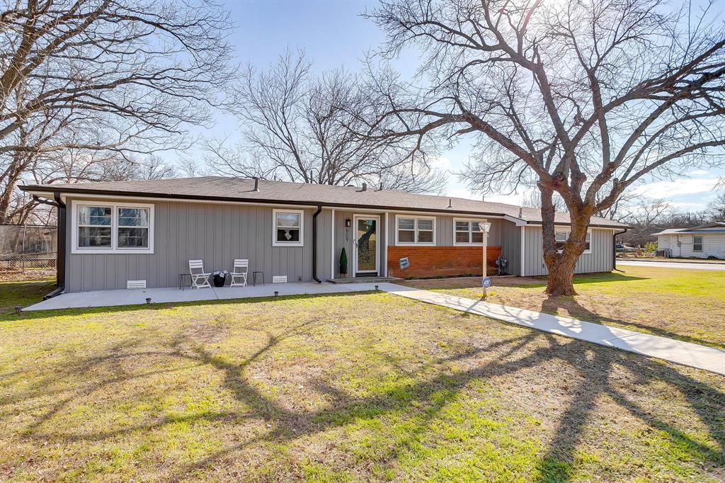 809 Euclid Street Cleburne, TX 76033 - Photo 4 of 26 a view of a house with swimming pool and a porch with furniture