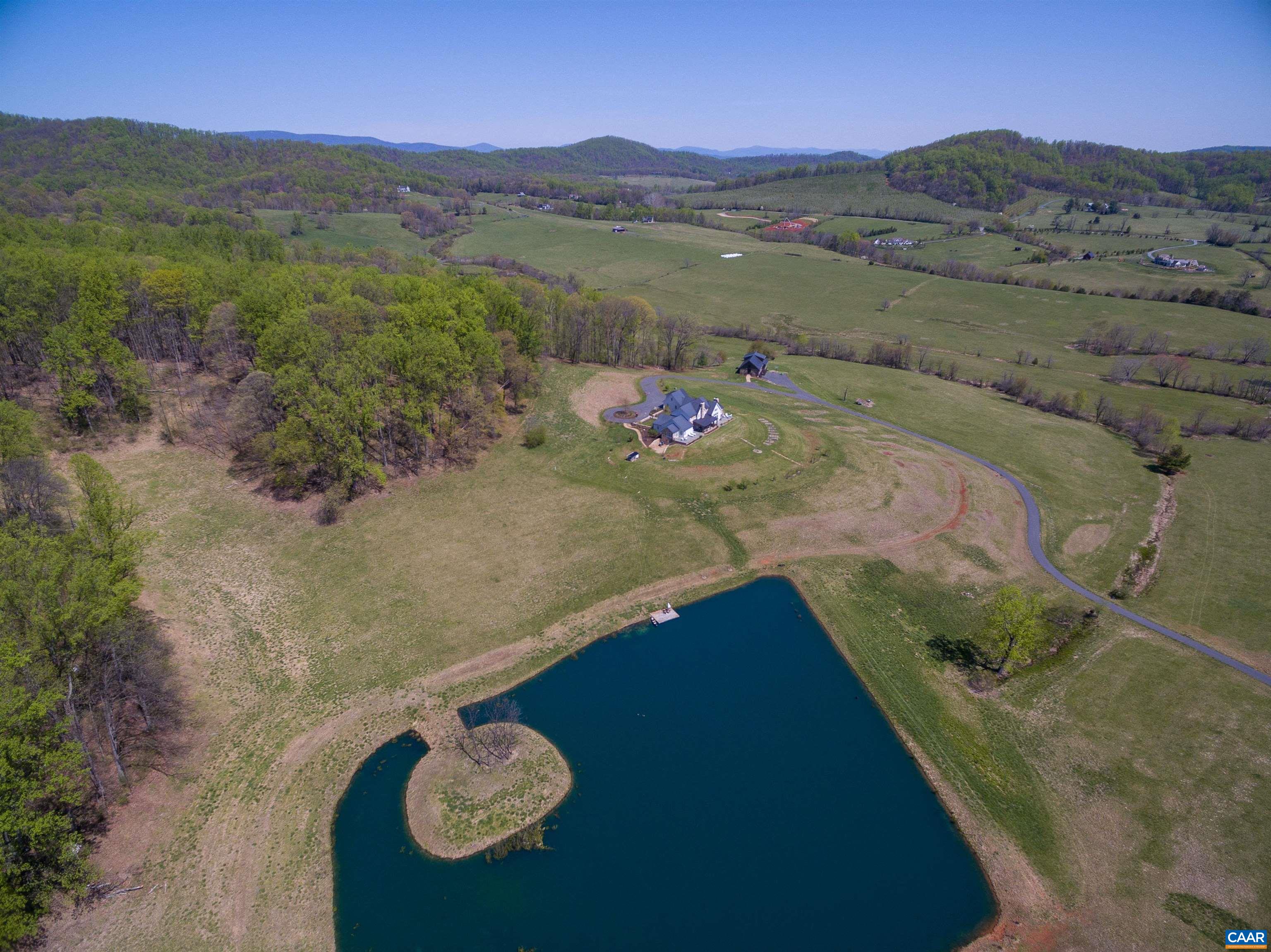 3140 Sutherland Road North Garden, VA 22959 - Photo 33 of 37 a view of a mountain with a mountain in the background