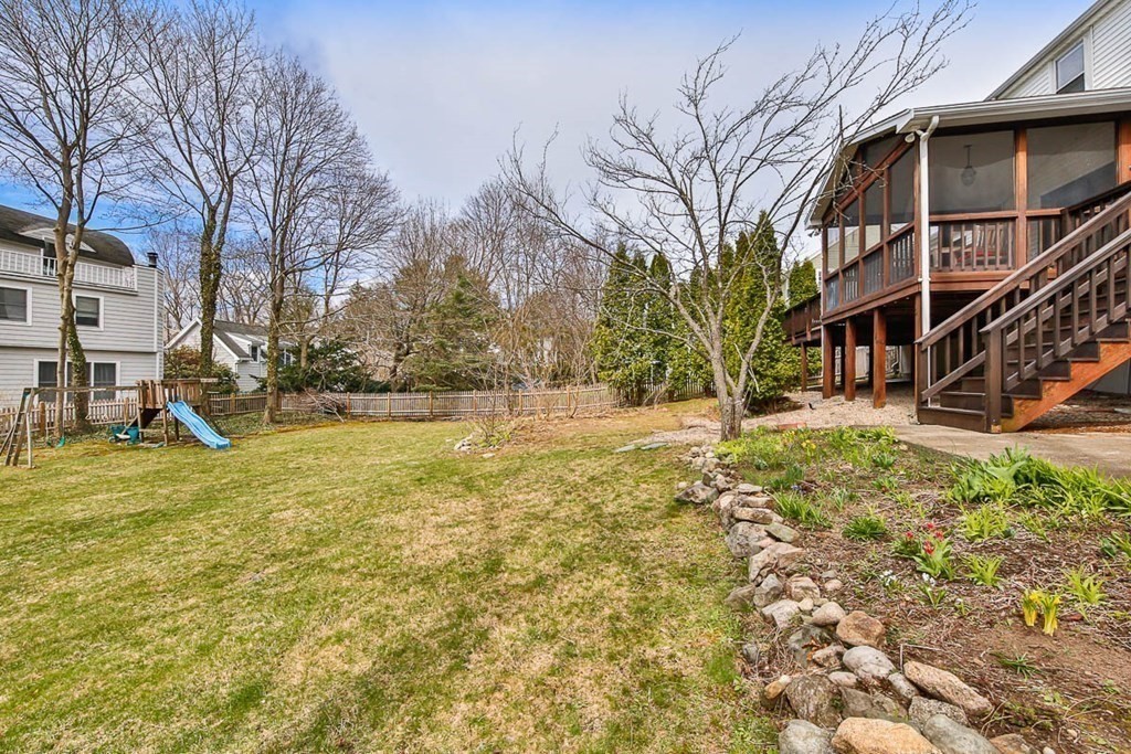 26 Bow Road Newton, MA 02459 - Photo 4 of 37 a view of outdoor space yard and basketball court