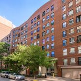 a front view of a building