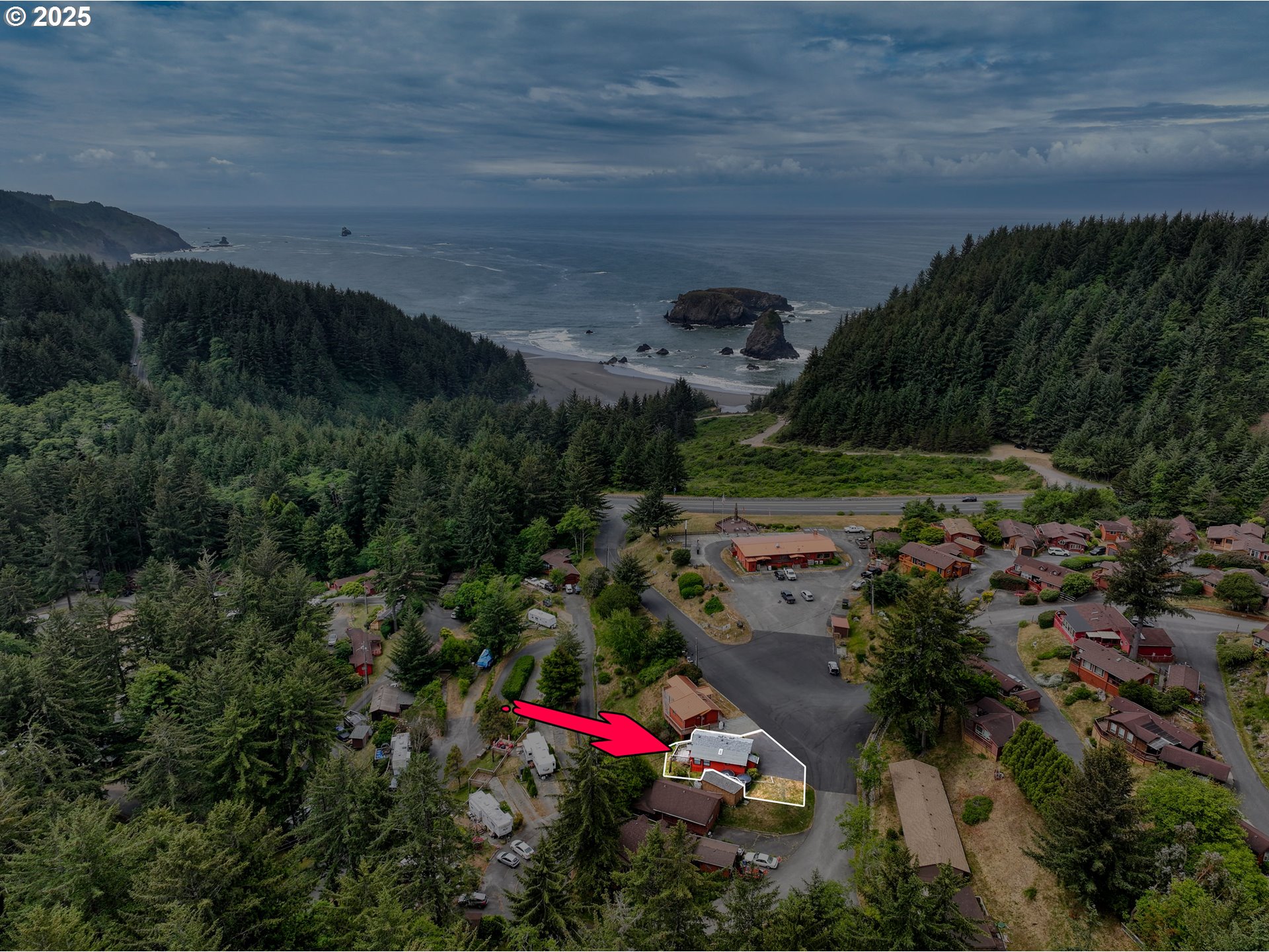 19921 Whaleshead Road, Unit M2 Brookings, OR 97415 - Photo 6 of 29 a view of outdoor space and yard