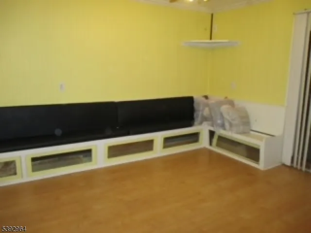 a view of a room with an outdoor seating