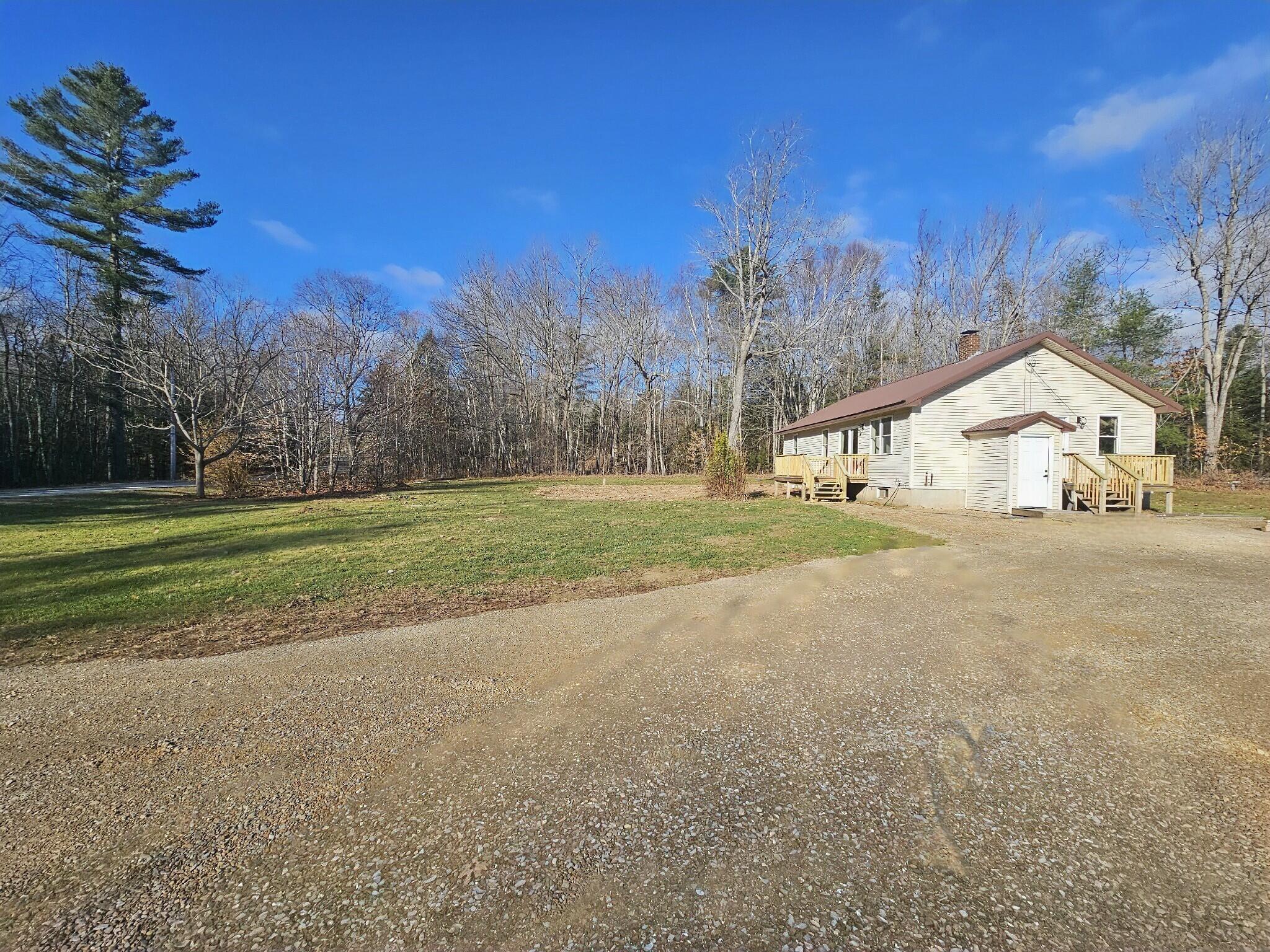 Front/Side view of home
